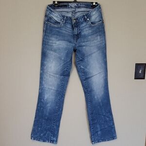 Rock 47 Women's Blue Boot Cut Jeans